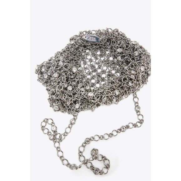 ZARA MINI BEADED BUCKET BAG - Picture 4 of 4